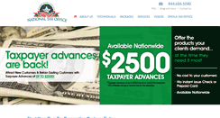 Desktop Screenshot of nationaltaxoffice.com